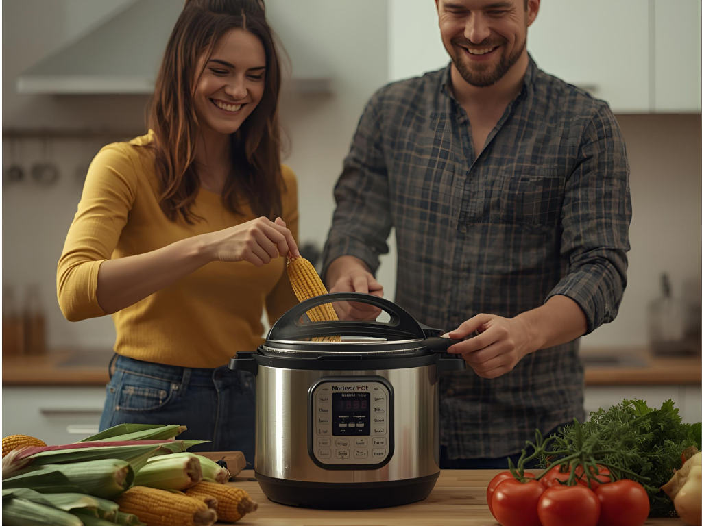 Panela de pressão elétrica